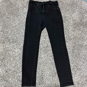 Everlane The High Rise Skinny Jeans Dark Black Size 27 Ankle